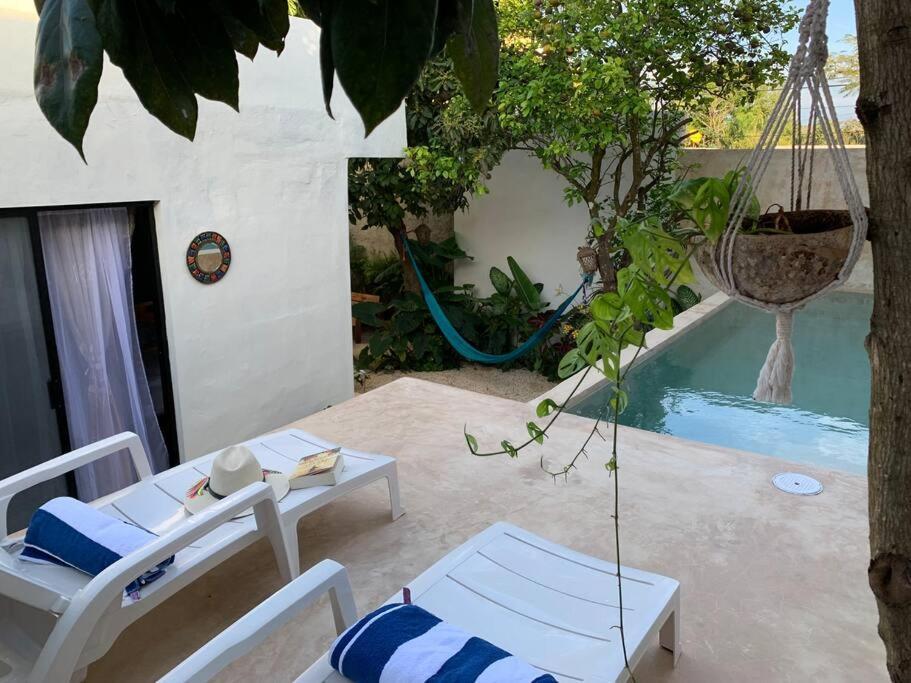 Private Full House With Pool And Cozy Patio Villa วัลลาโดลิด ภายนอก รูปภาพ